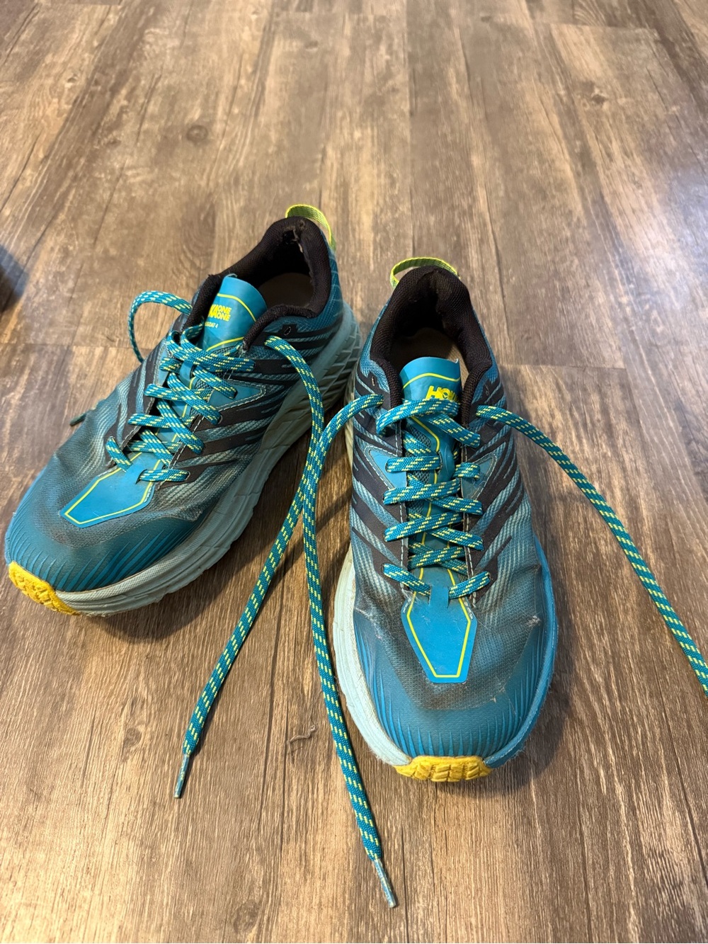 Hoka One One Women’s Speedgoat 4 Blue Running Shoes